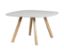 Woood Tisch »Tablo«, ca. 130 x 130, Asche Nebel.