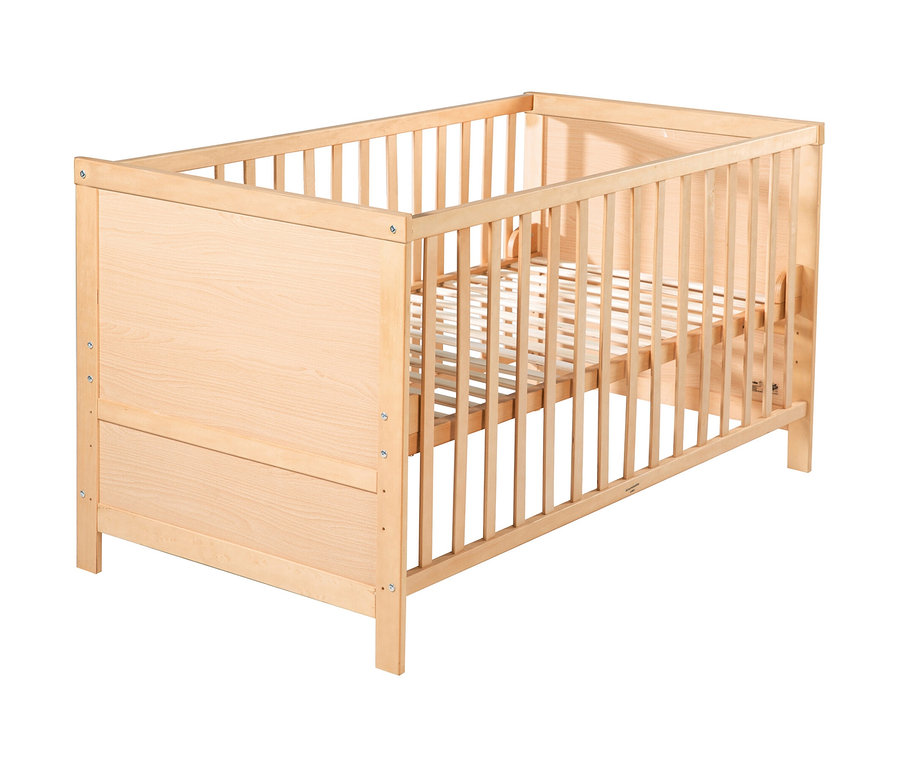 roba Kombi Kinderbett, ca. 70 x 140, Holz naturfarben.