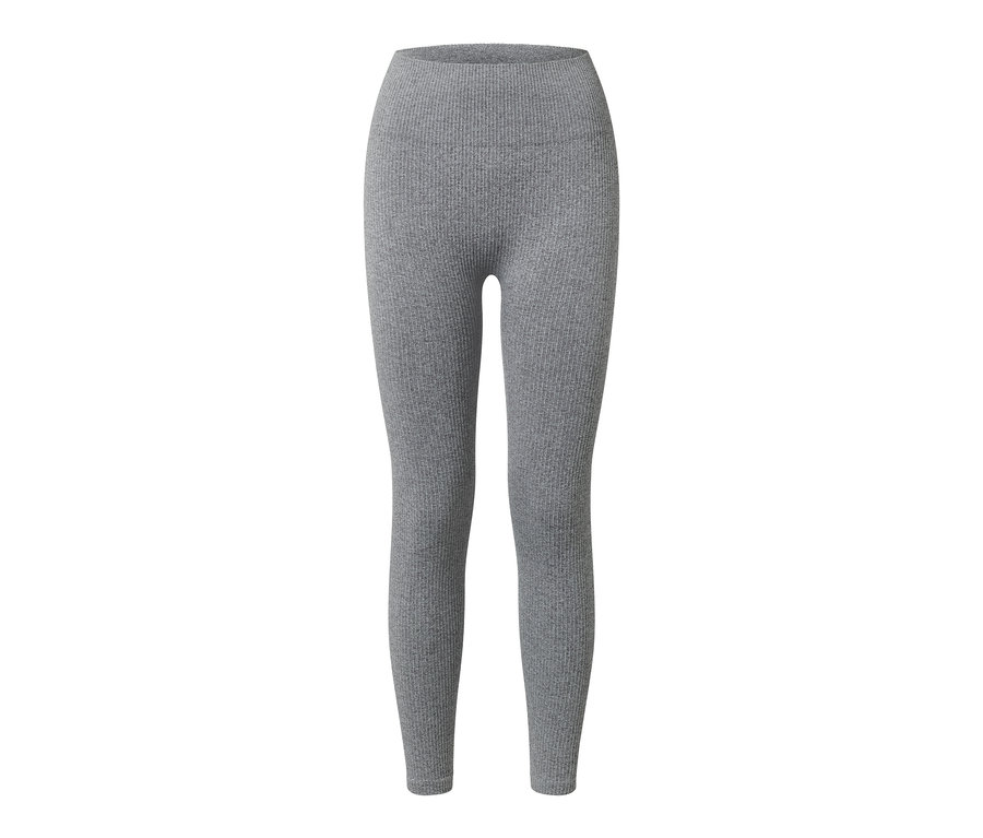 Graue 7/8-Seamless-Funktions-Sporttight.