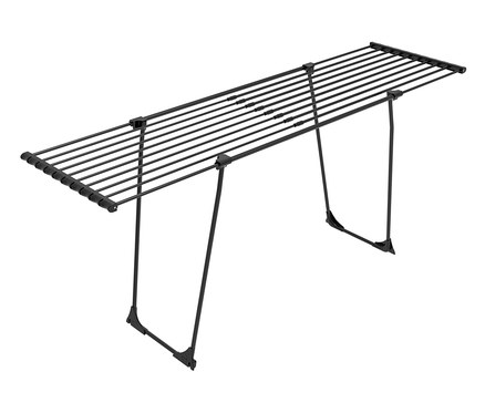 Yoursol Teleskop-Wäscheständer, schwarz