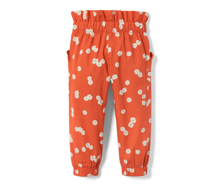 Kleinkind-Schlupfhose, Blumen-Alloverprint.