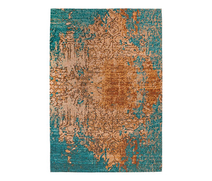 Kayoom Kurzflorteppich »Primavera 725«, sand/blau.