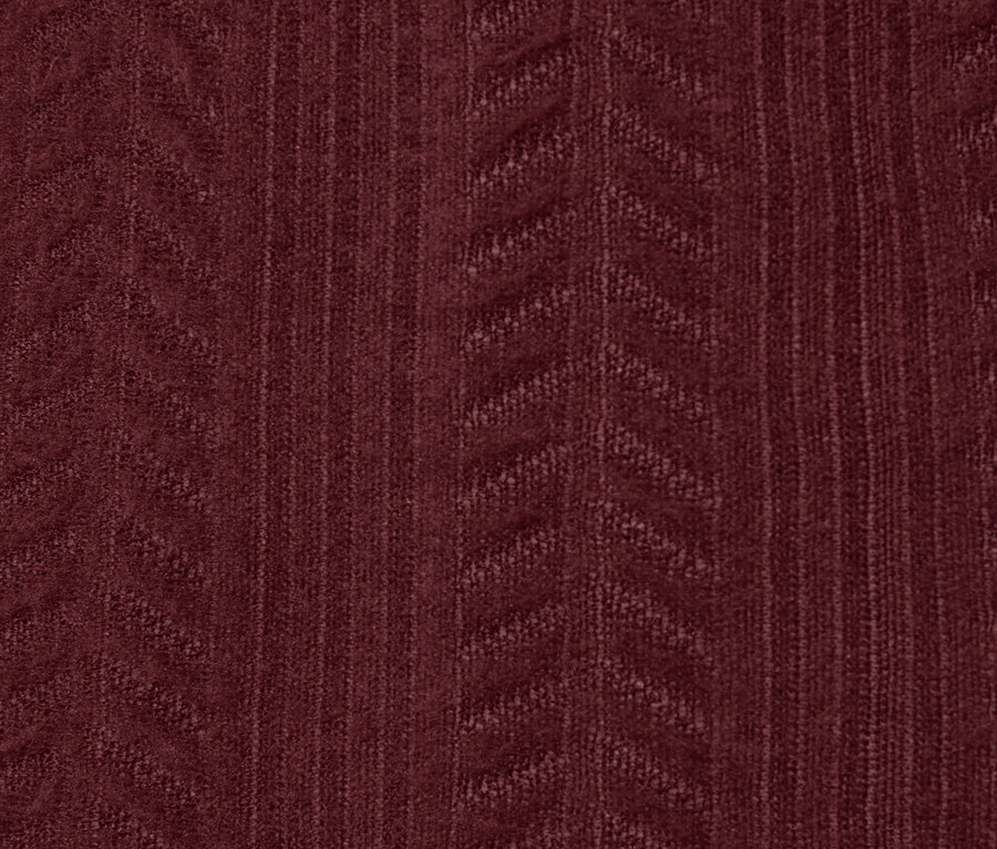 Detailaufnahme einer Thermoleggings mit Zopfmuster.