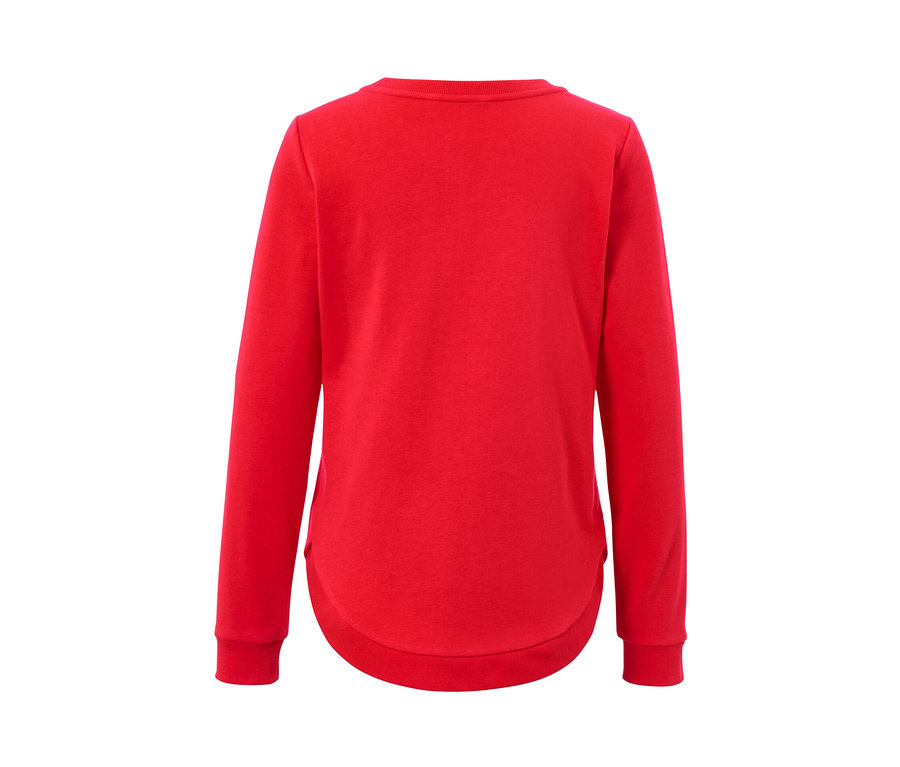 Rotes Sport-Sweatshirt.