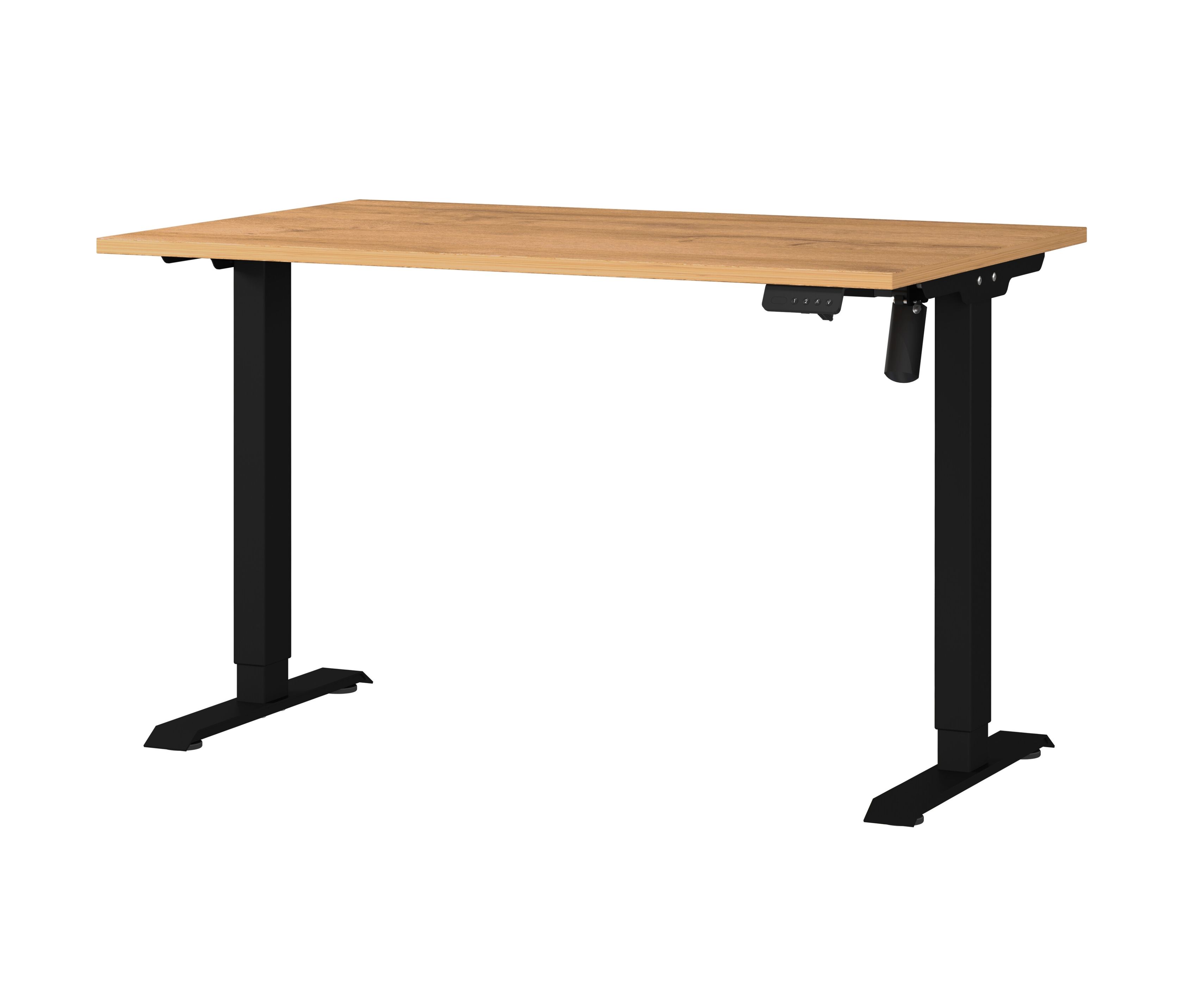 Tchibo - Elektrischer Schreibtisch »Profi« - 1x14,5x96,5cm - schwarz - Holz / Metall