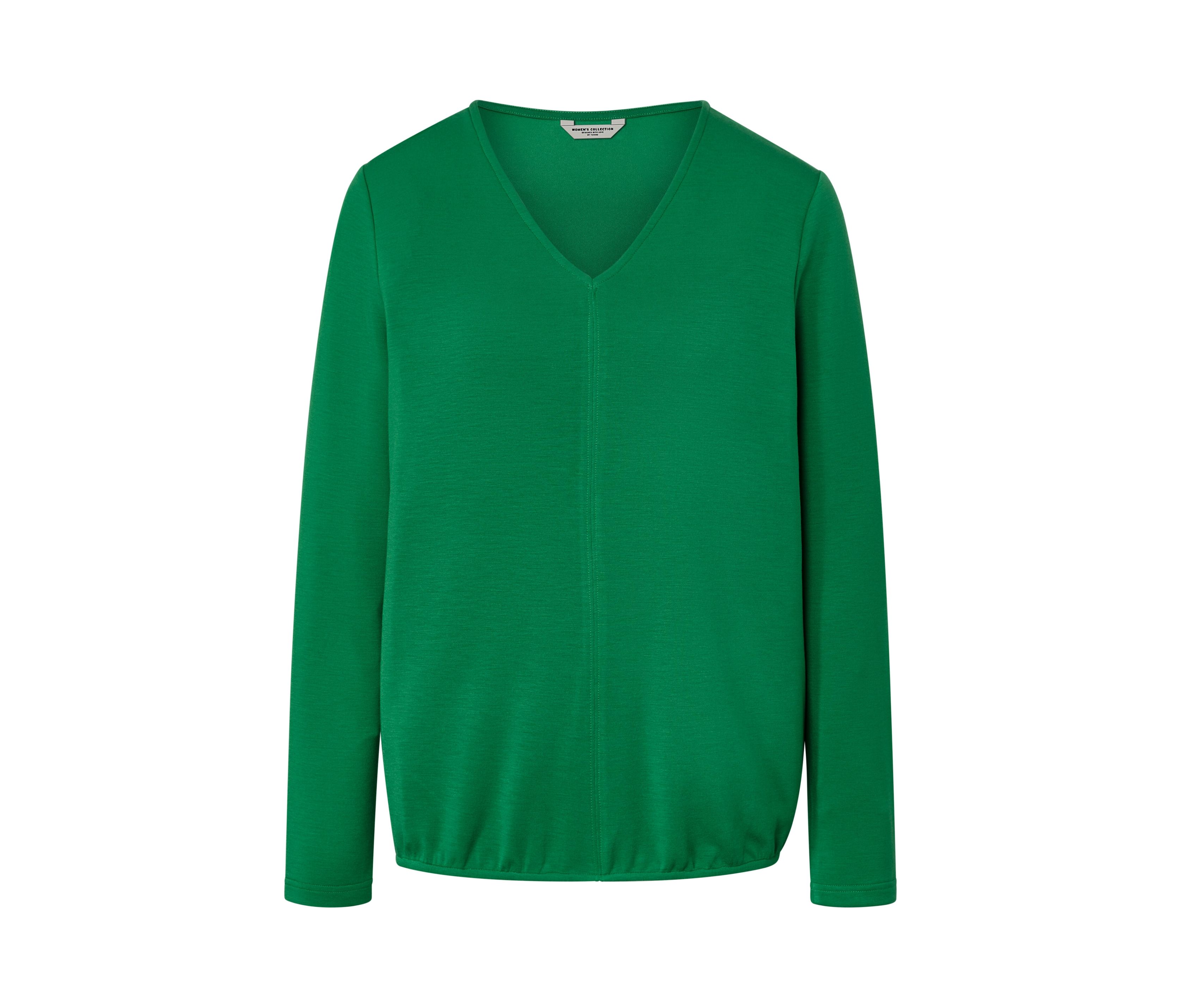 Tchibo - Blusenshirt aus Modal-Mix - Damen - Gr. L - grün
