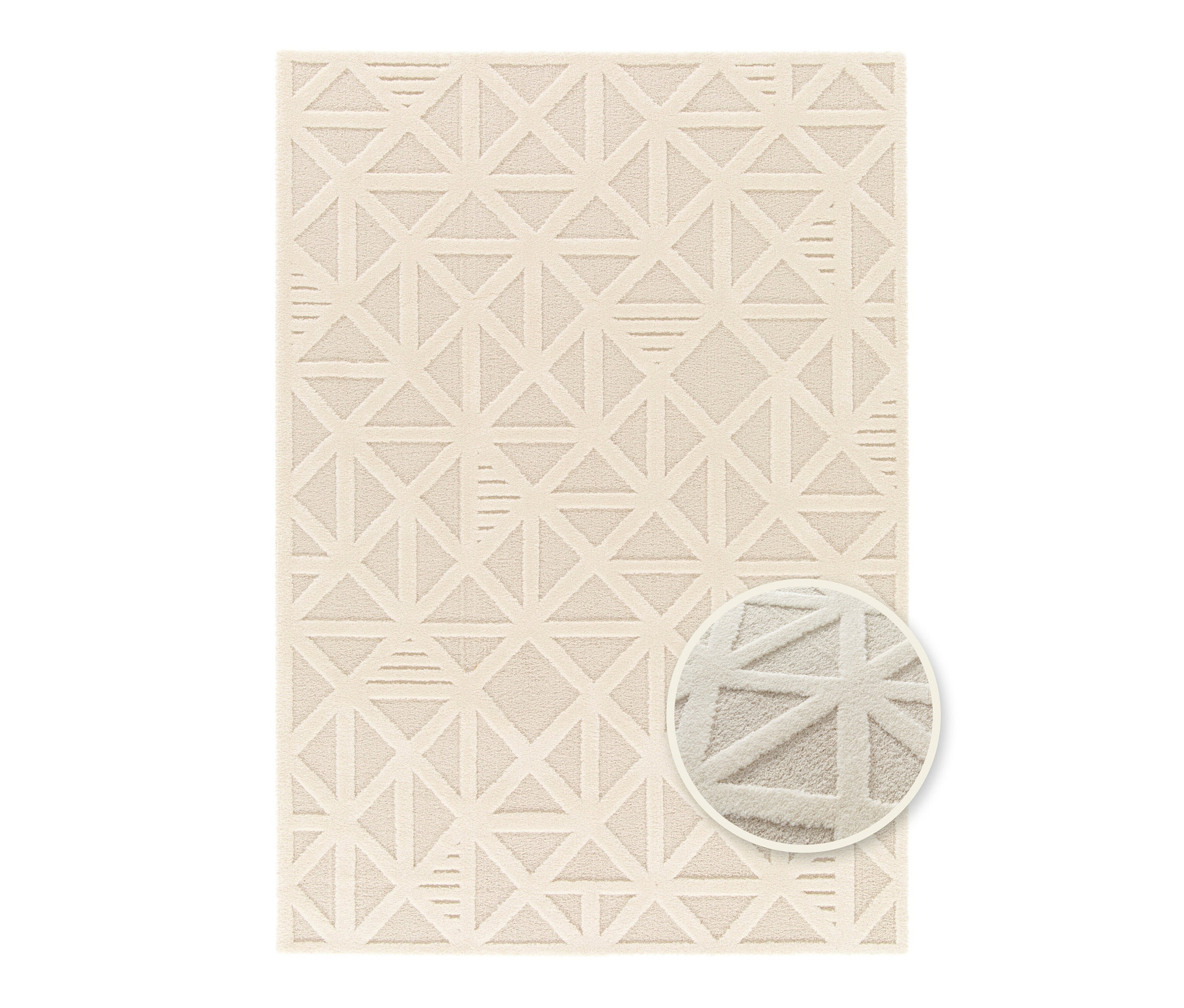 Teppich »Cosmo« Geo - creme - creme