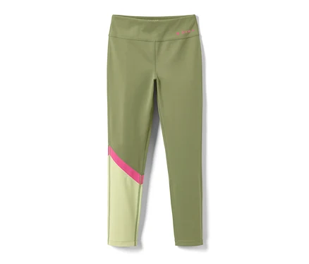Grüne Kinder-Sporttight.