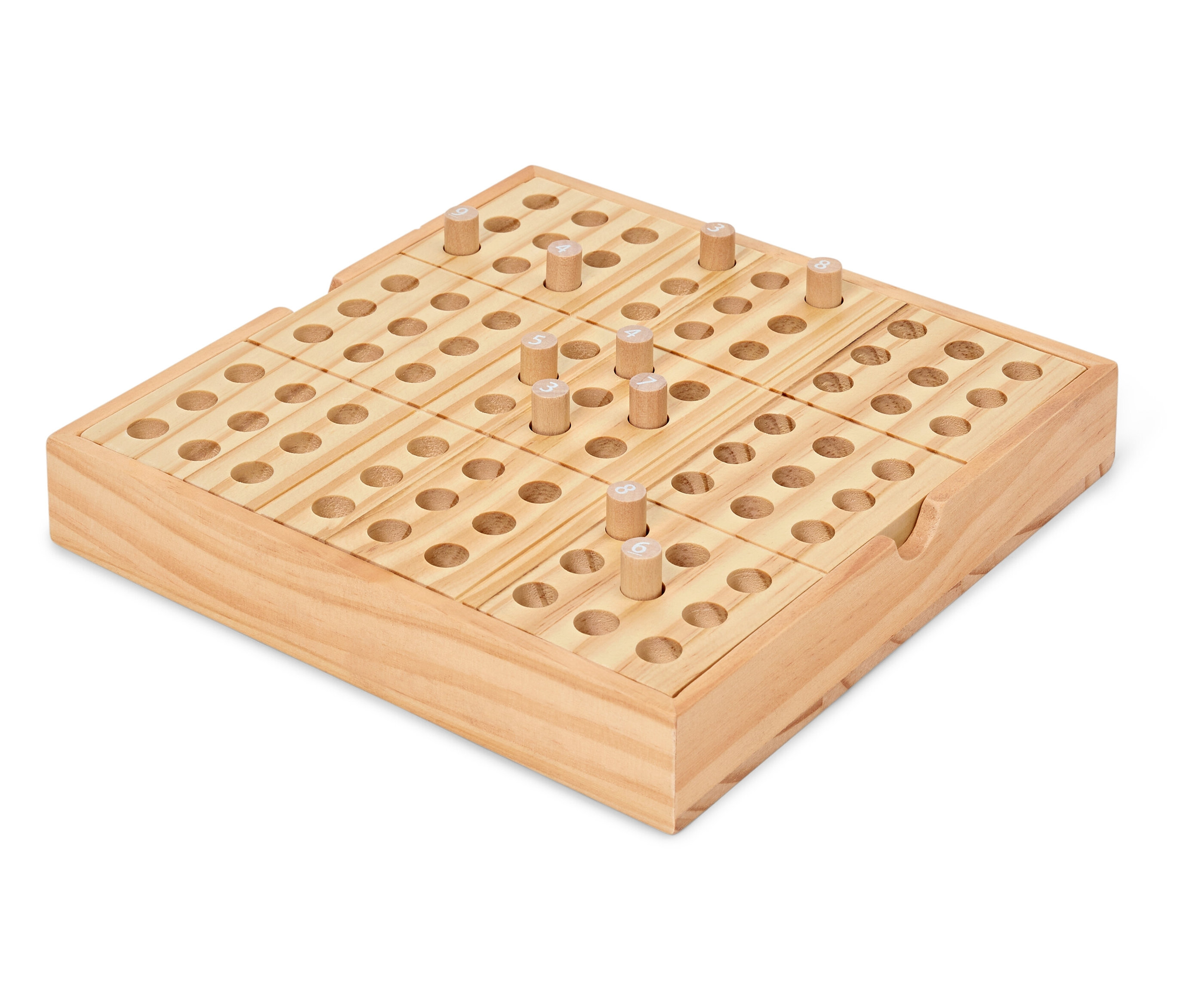 Tchibo - Brettspiel »Sudoku« - naturfarben - Holz