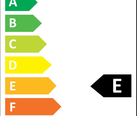Energielabel mit den Verbrauchsklassen A bis G, Tchibo Produkt 626442 und einem Verbrauch von 2 kWh/1000h.