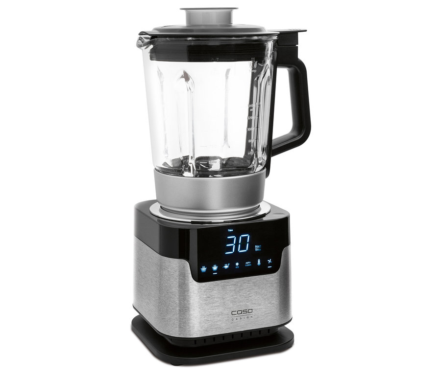 Ein Caso-Mixer CB 2200 mit Kochfunktion vor einem weißen Hintergrund.