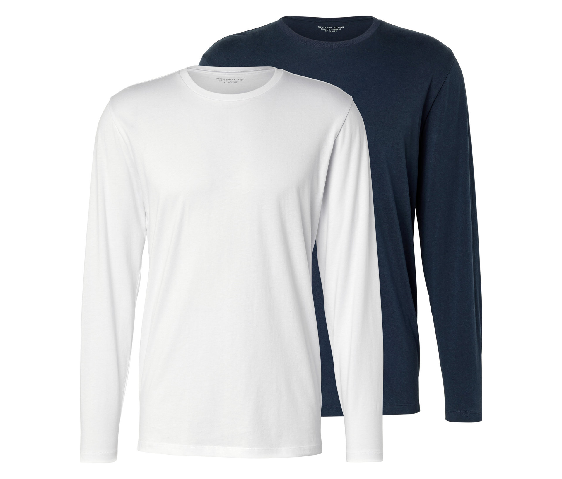 Langarmshirts - Herren - Gr. 3XL - dunkelblau - dunkelblau