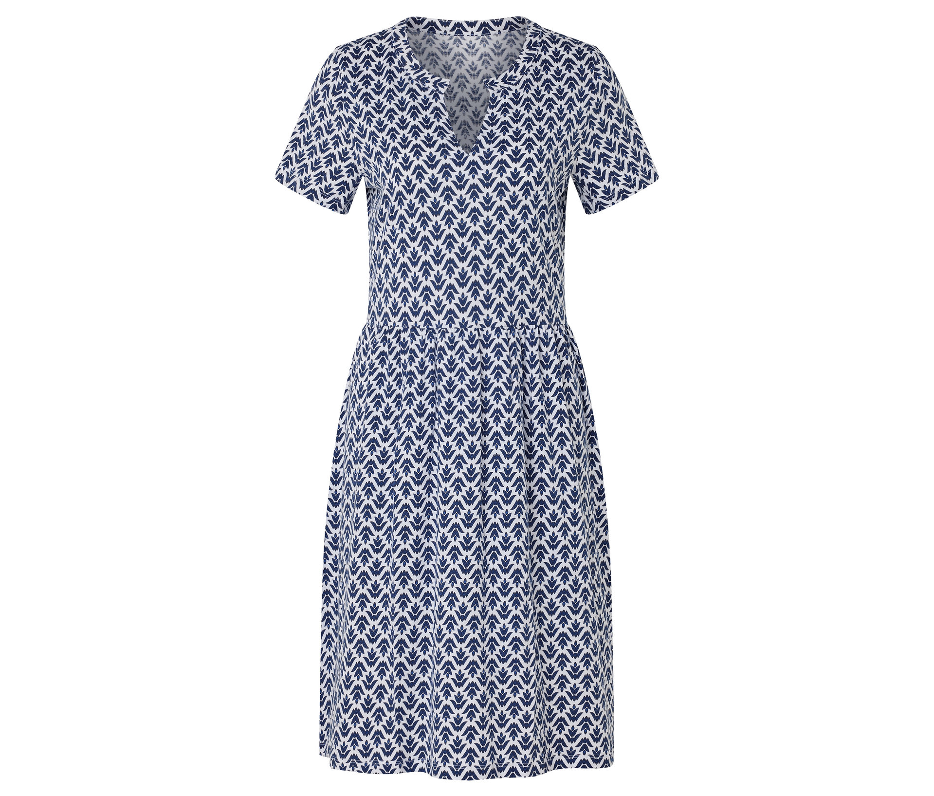 Jerseykleid - Damen - Gr. XXL - weiß - weiß