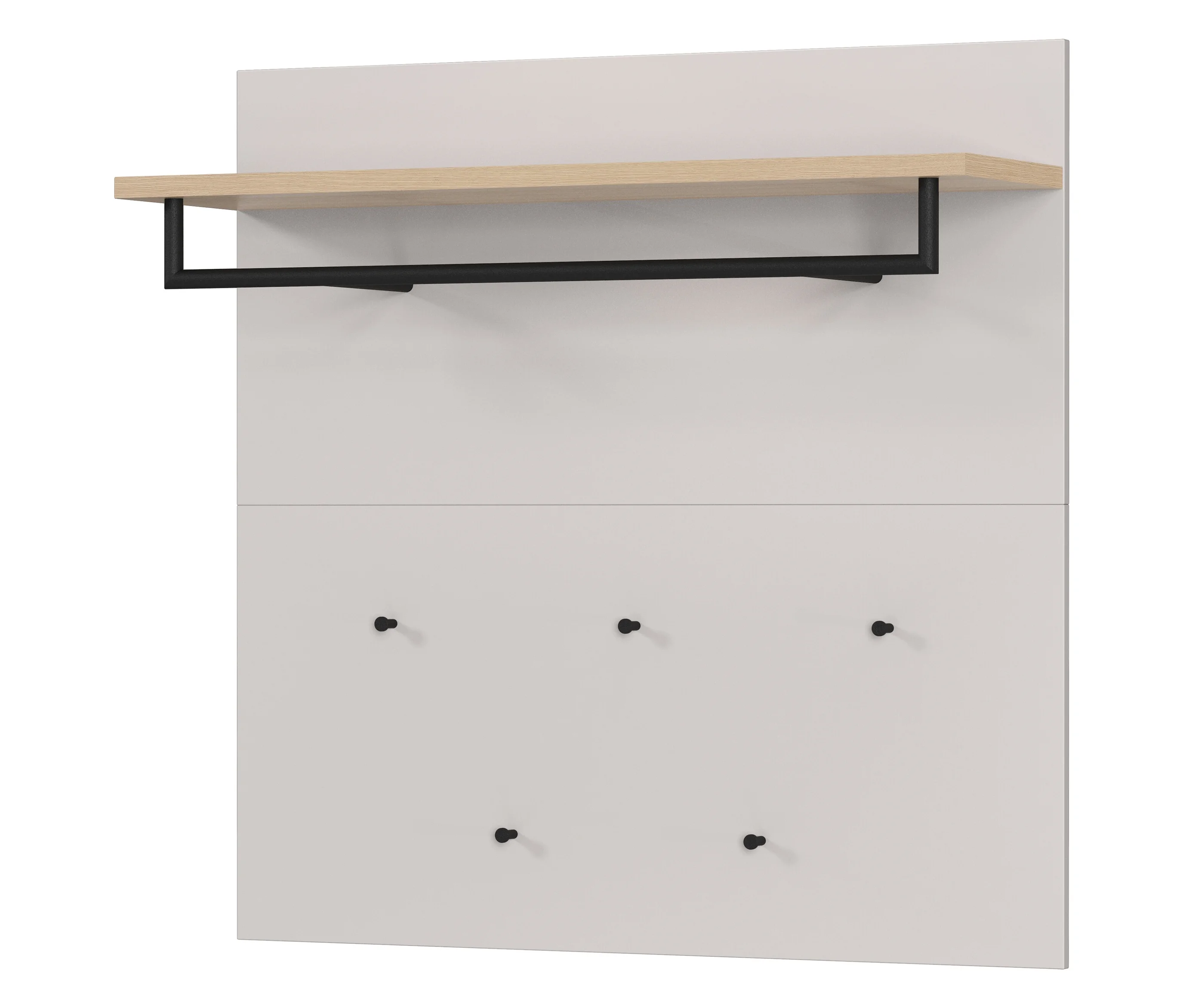 Tchibo - Garderobenpaneel »Cormano« - 96x30x95cm - schwarz -