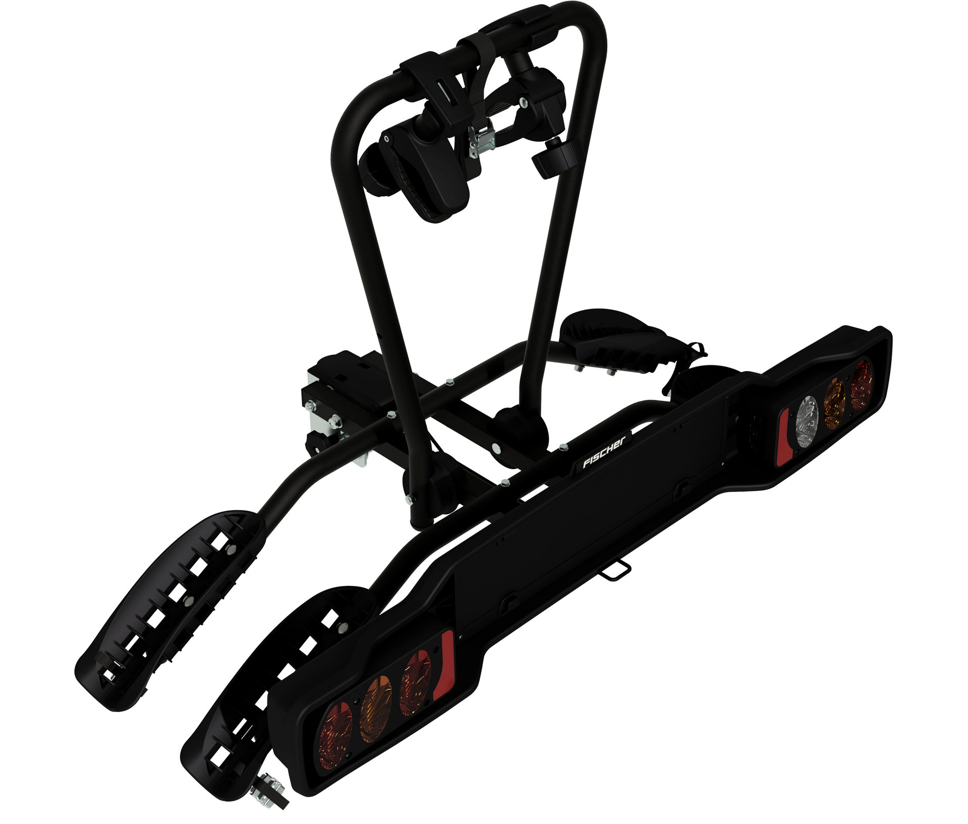 Fischer Kupplungs-Fahrradträger »SmartLine black« - schwarz - schwarz