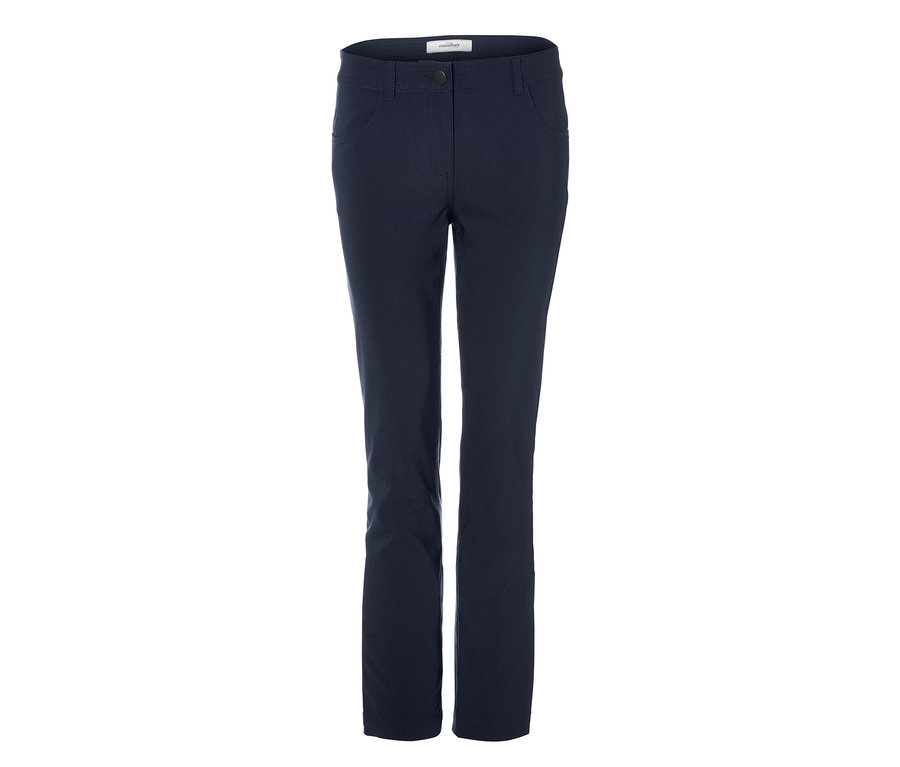 Eine dunkelblaue Bengalin-Hose.