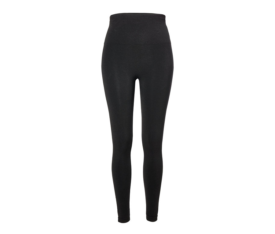 Schwarze Seamless-Thermotight.