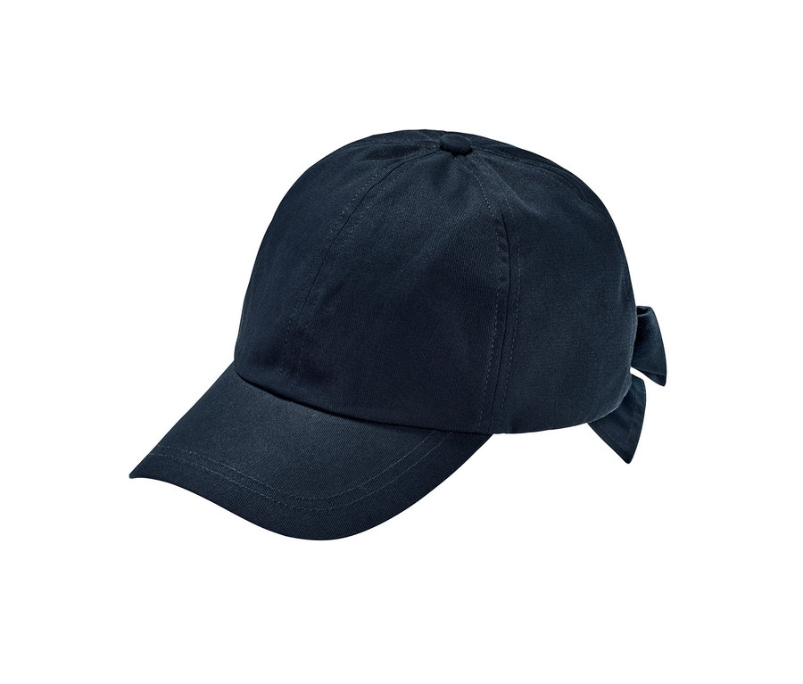 Blaues Cap.