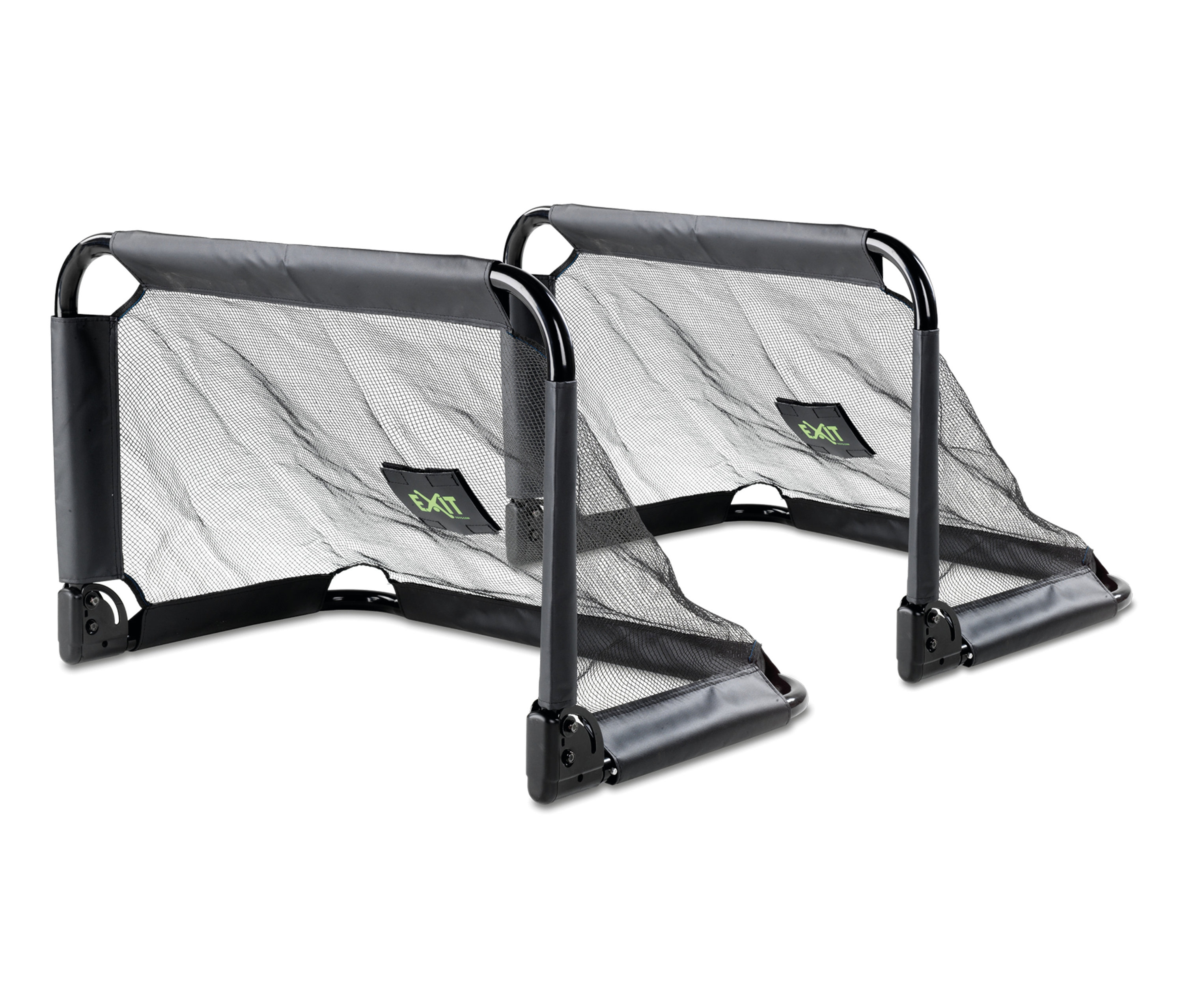 2 Exit Mini-Fußballtore »Pico« - schwarz