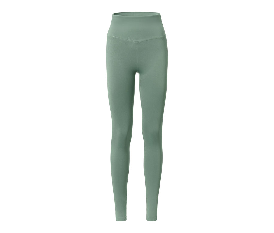 Eine grüne Seamless-Tight auf weißem Hintergrund.