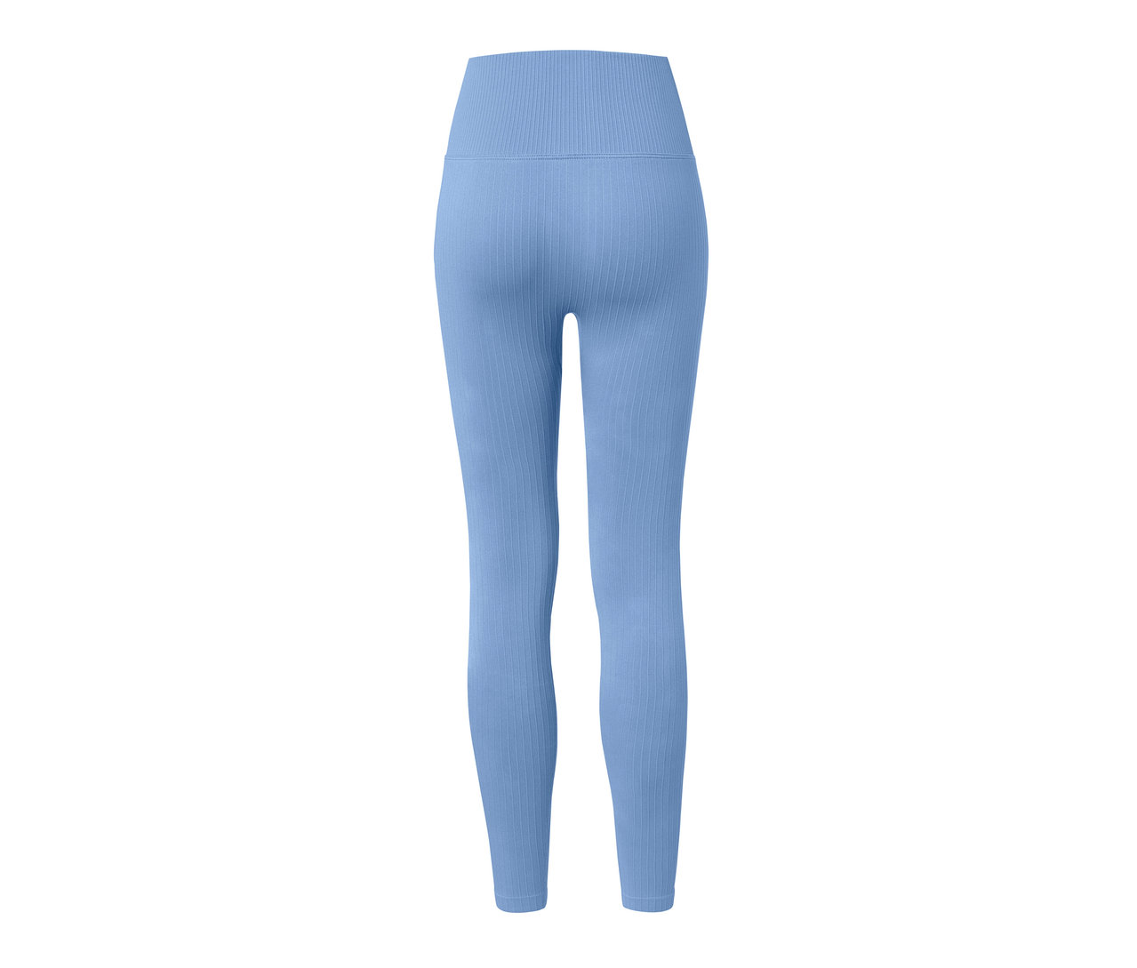Hellblaue 7/8-Seamless-Tight.