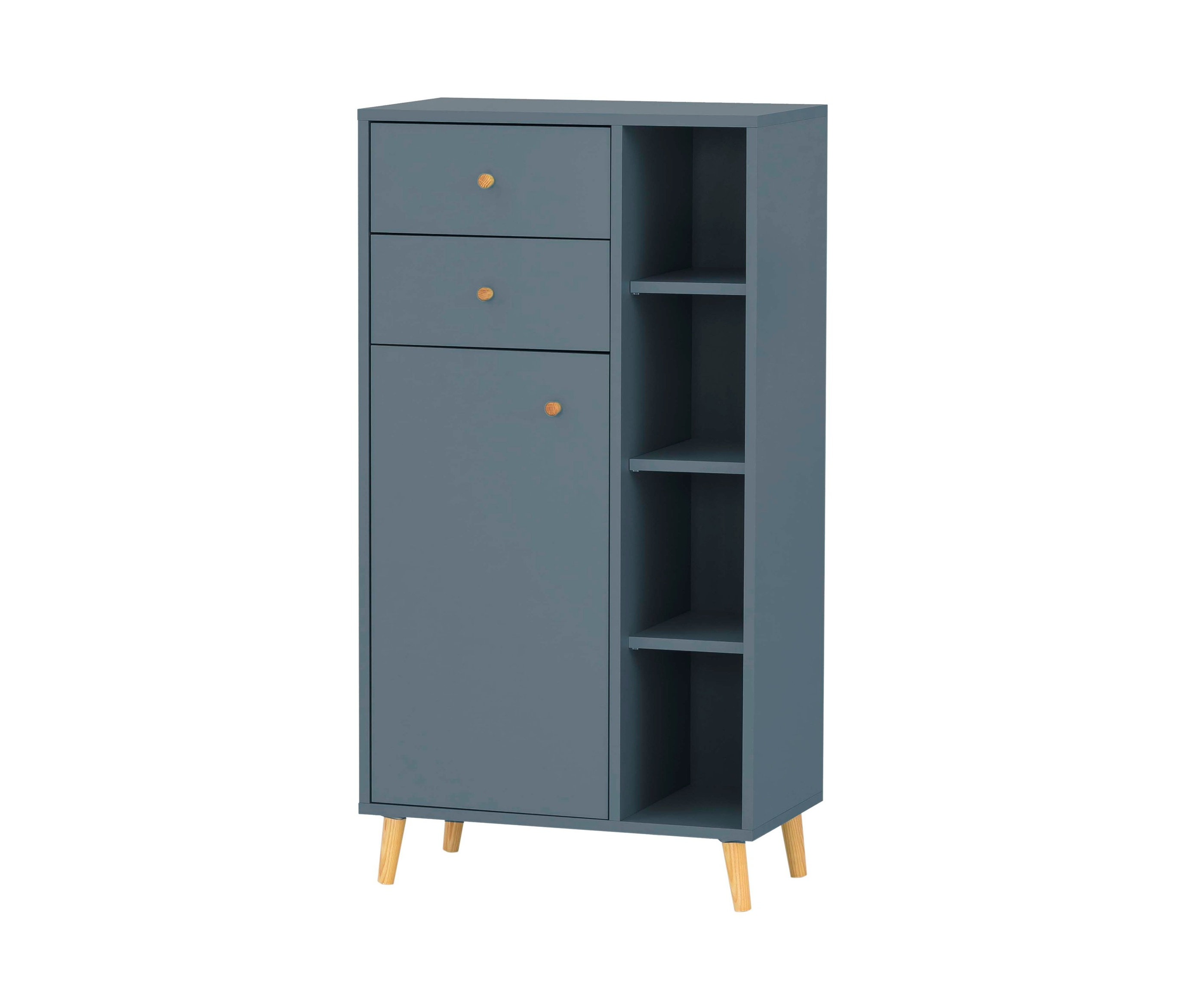 Tchibo - Highboard »Bjarne« - 60x33x113,5cm - braun -