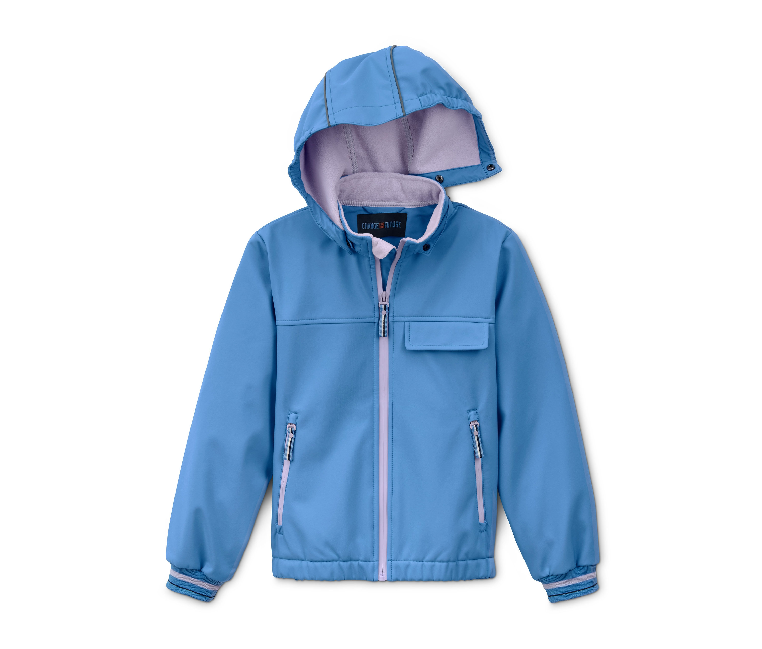 Softshelljacke günstig Kaufen-Tchibo - Softshelljacke mit recyceltem Material - Mädchen - Gr. 146/152 - hellblau. Tchibo - Softshelljacke mit recyceltem Material - Mädchen - Gr. 146/152 - hellblau <![CDATA[Softshelljacke mit recyceltem Material Farbe: Hellblau mit fliederfar