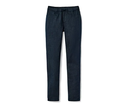 Blaue Kinder-Treggings – Fit »Jule« auf weißem Hintergrund.