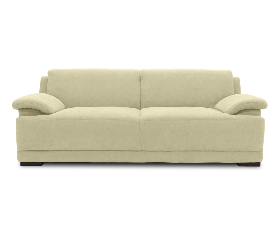 Beiges DOMO collection 2-Sitzer-Boxspringsofa »Telos«, extrabreit.