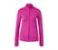 Pinke Sportjacke mit Reißverschluss.