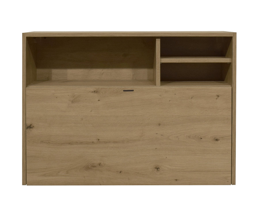 Hängeschrank, Eiche naturfarben.