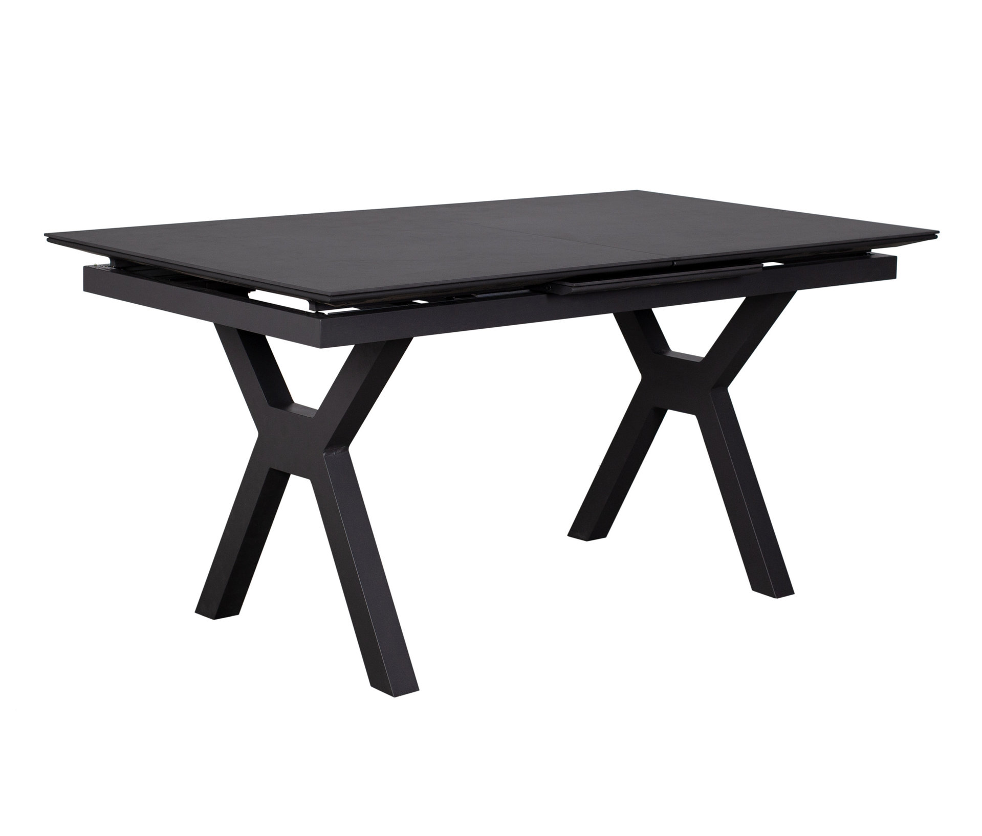 deVries Ausziehtisch - 160x75x90cm - anthrazit -
