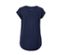 Dunkelblaues Sportshirt.