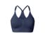 Dunkelblaues Seamless-Sport-Bustier.