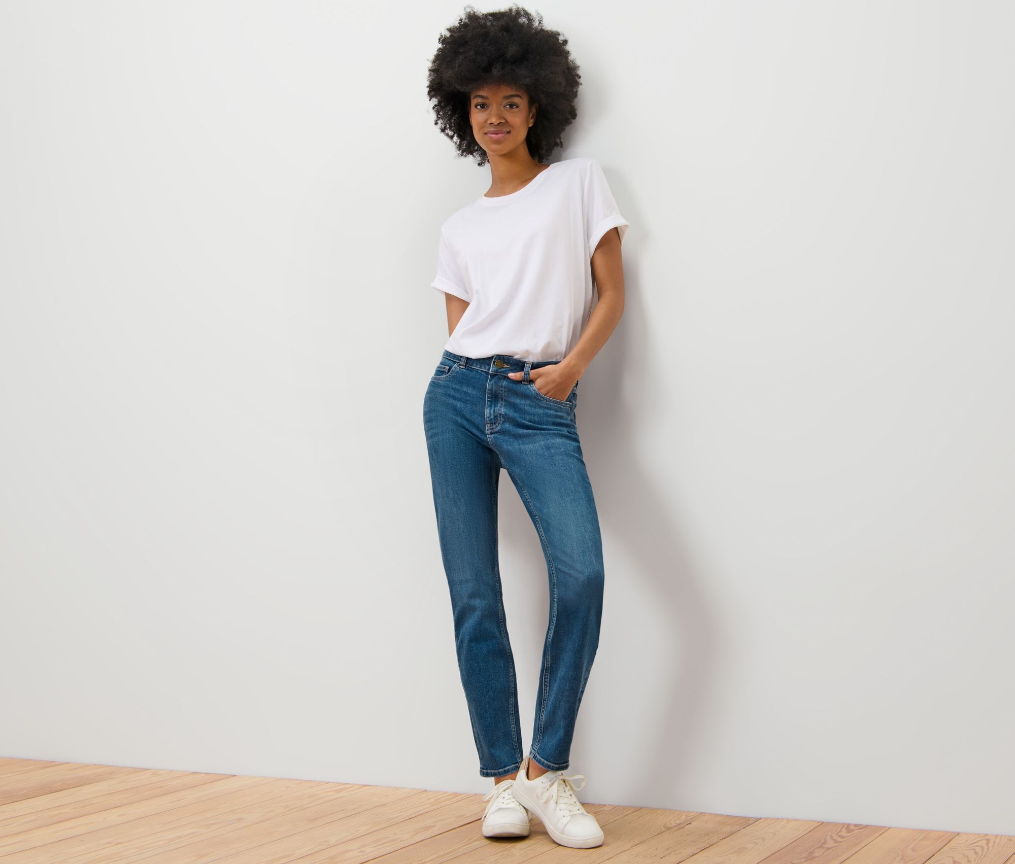 Thumbnail - Tchibo - Slim Jeans – Fit »Emma« - Damen - Gr. 48 - dunkelblau