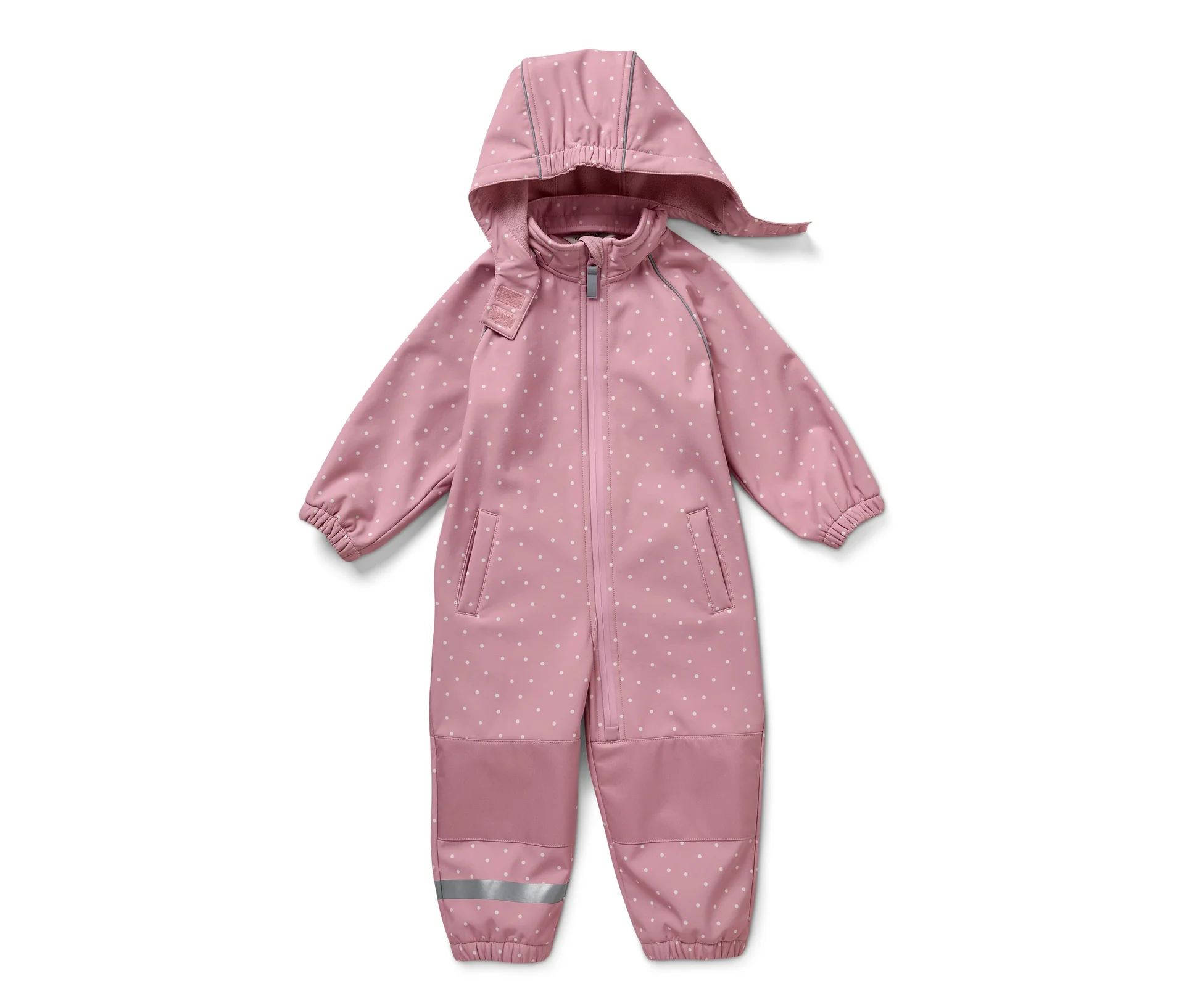 Tchibo - Kinder-Softshell-Einteiler - Gr. 122/128 - creme