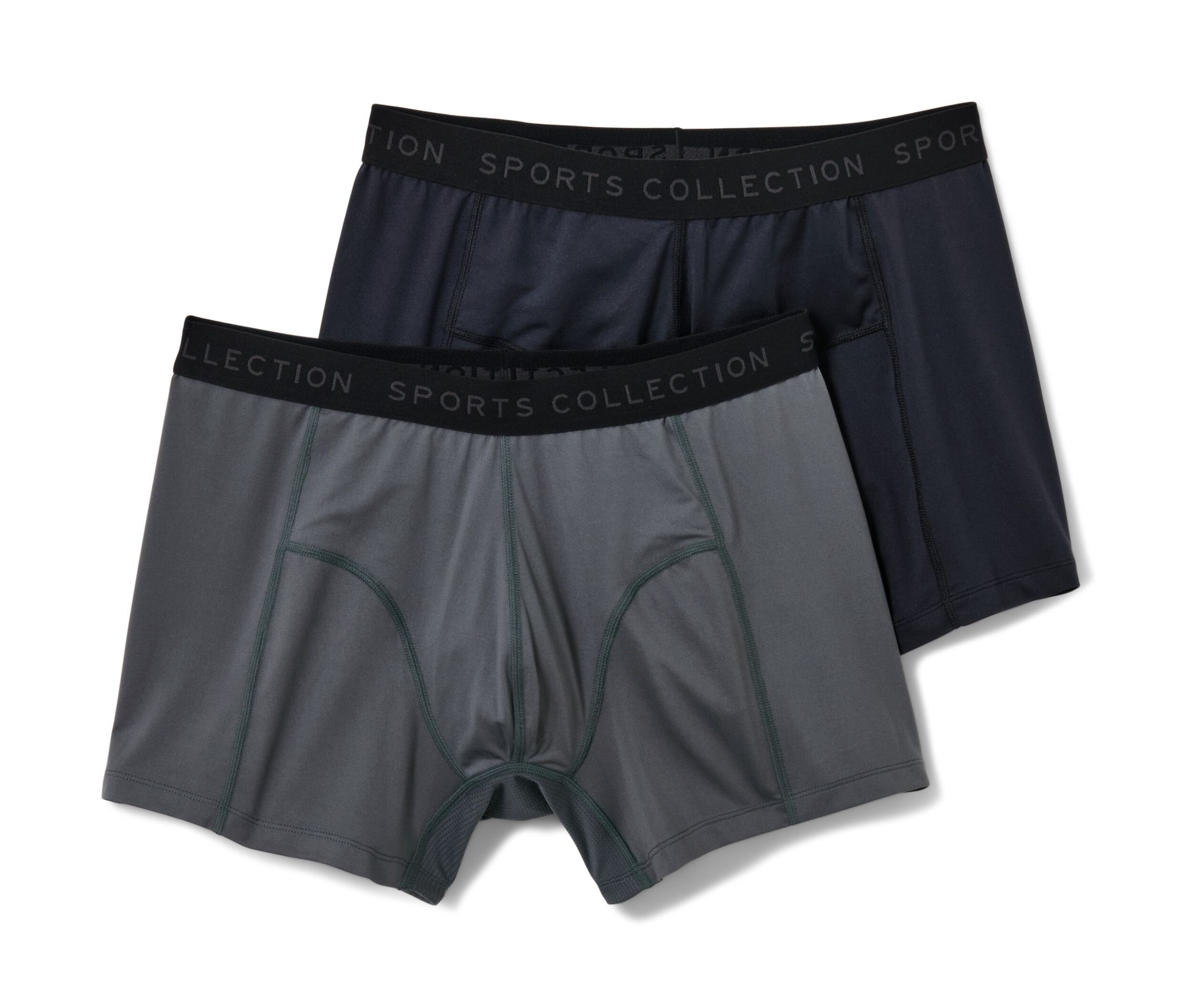 Tchibo - 2 Sport-Slipboxer - Herren - Gr. M/5 - schwarz