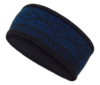 Dunkelblau mit schwarzem Alloverprint
