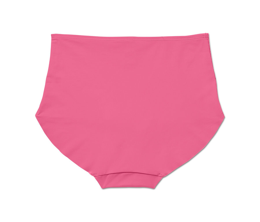 Detail einer roséfarbenen Highwaist-Panty »light-shaping« auf weißem Hintergrund.