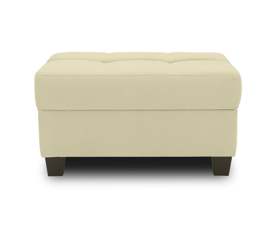 Beiger DOMO collection Hocker »Florentina«.