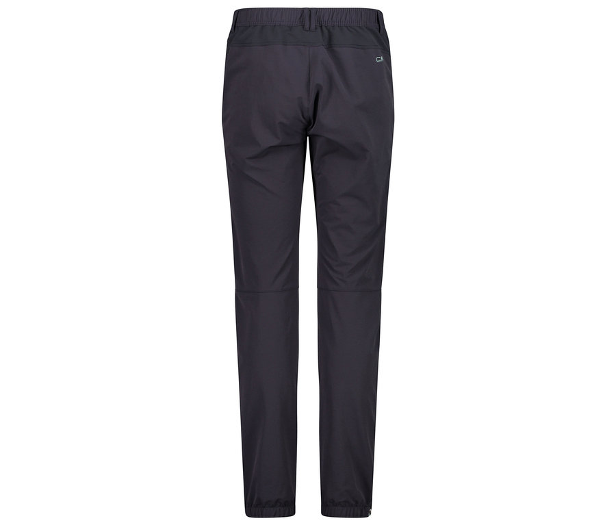 Dunkelgraue Hose von hinten.