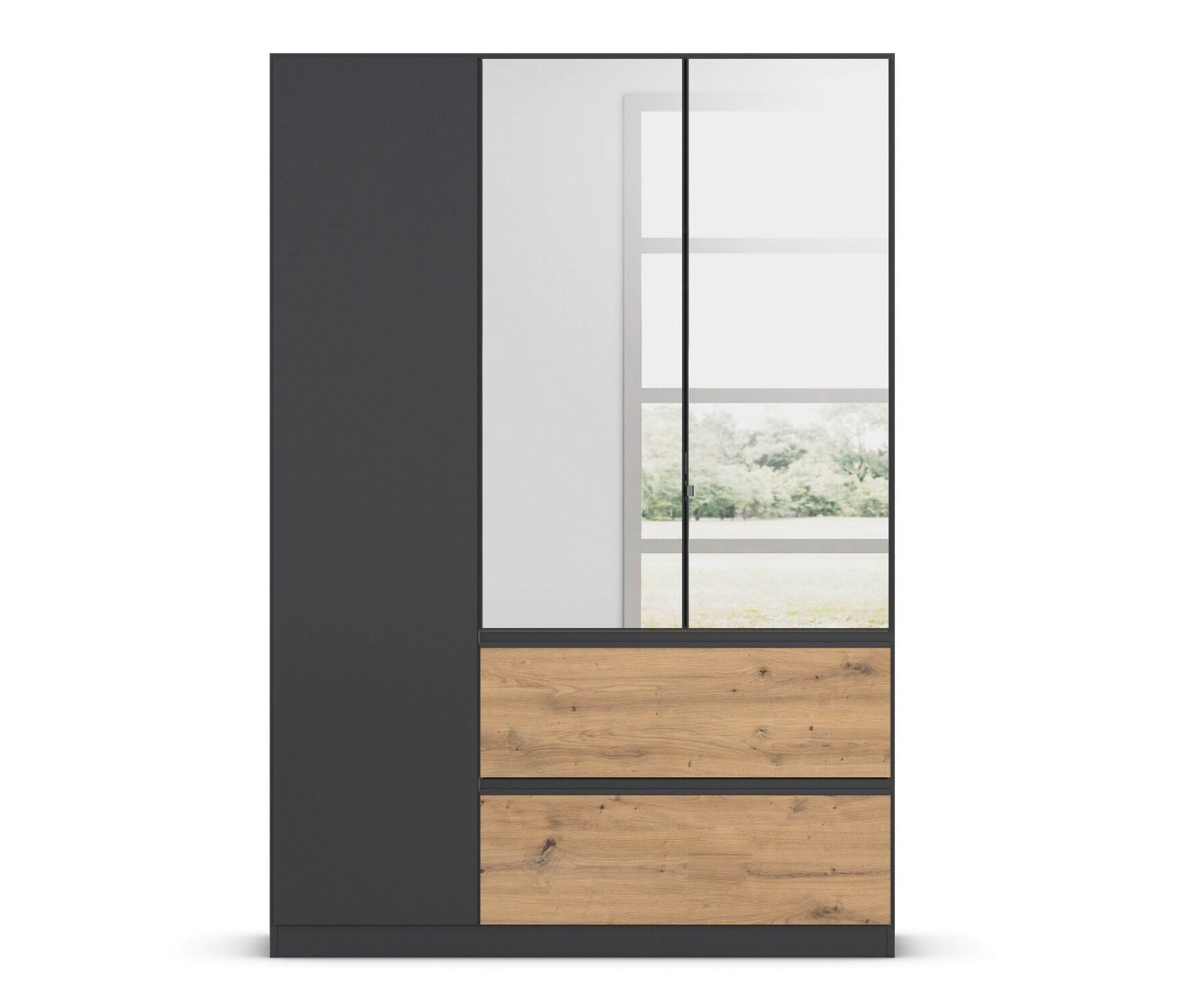 Thumbnail - rauch Kleiderschrank »Joel« - 136x54x197cm - grau - Holz