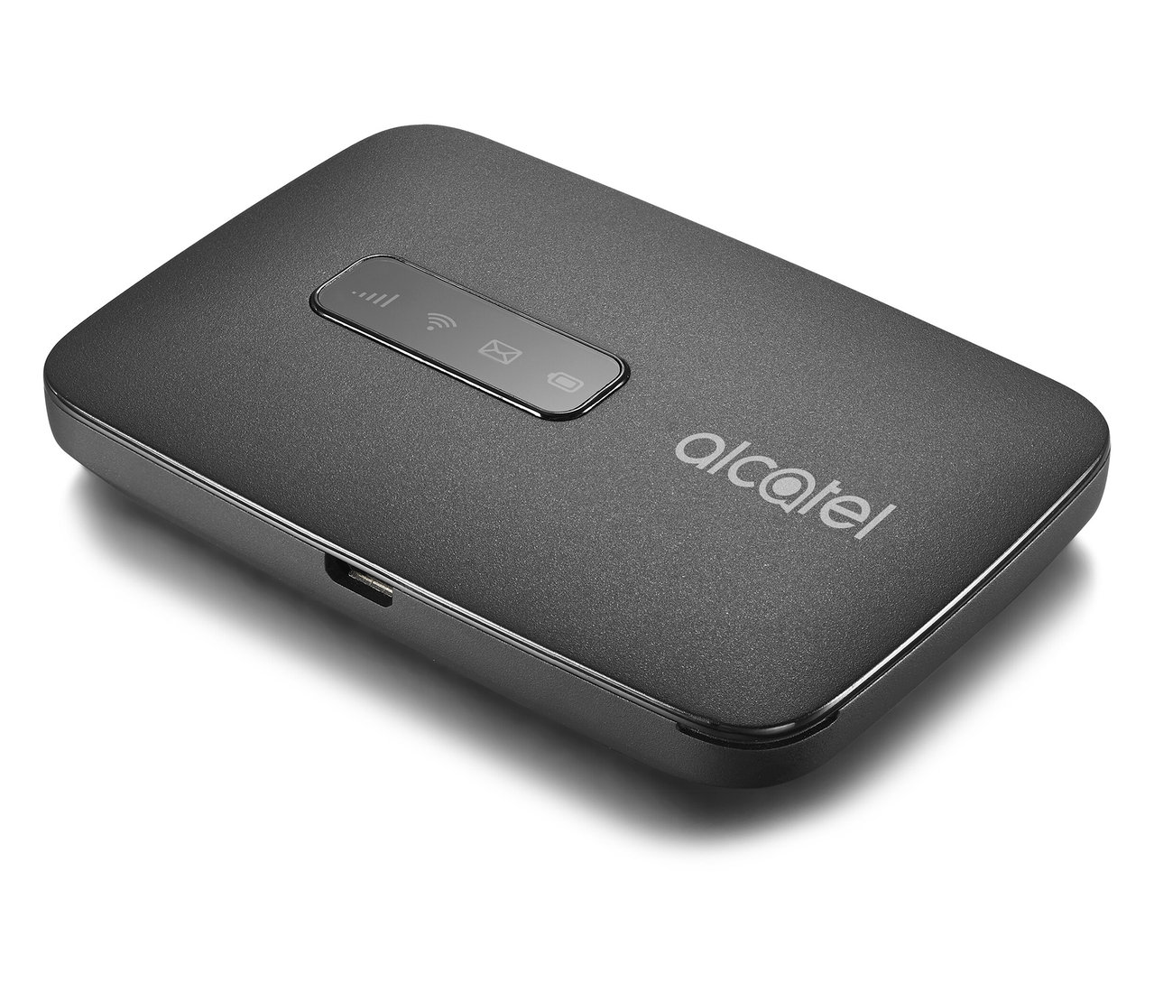 Schwarzer Alcatel WLAN to go-Router.