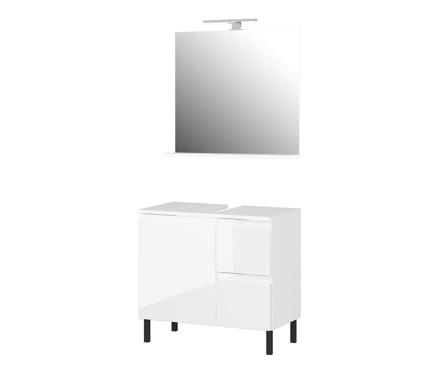 Tchibo - Waschbeckenunterschrank »Salinas« - 60x34x56cm - weiß - Holz
