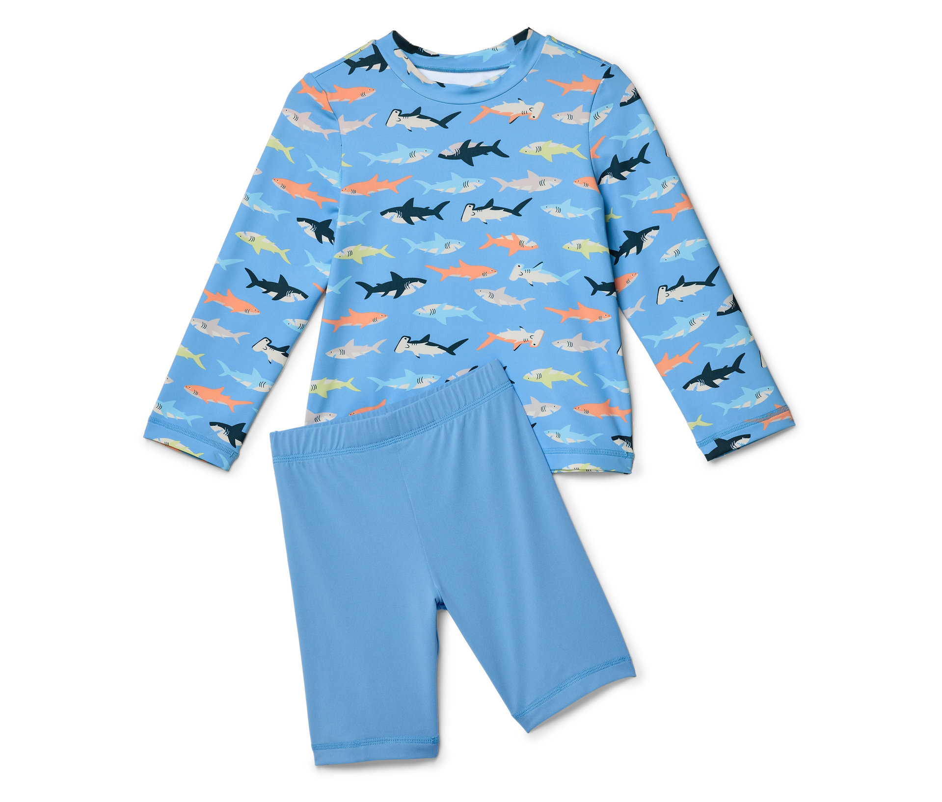 Tchibo - Kinder-Kombi mit UV-Schutzfaktor 50+ - Baby - Gr. 86/92 - blau/print - Polyester