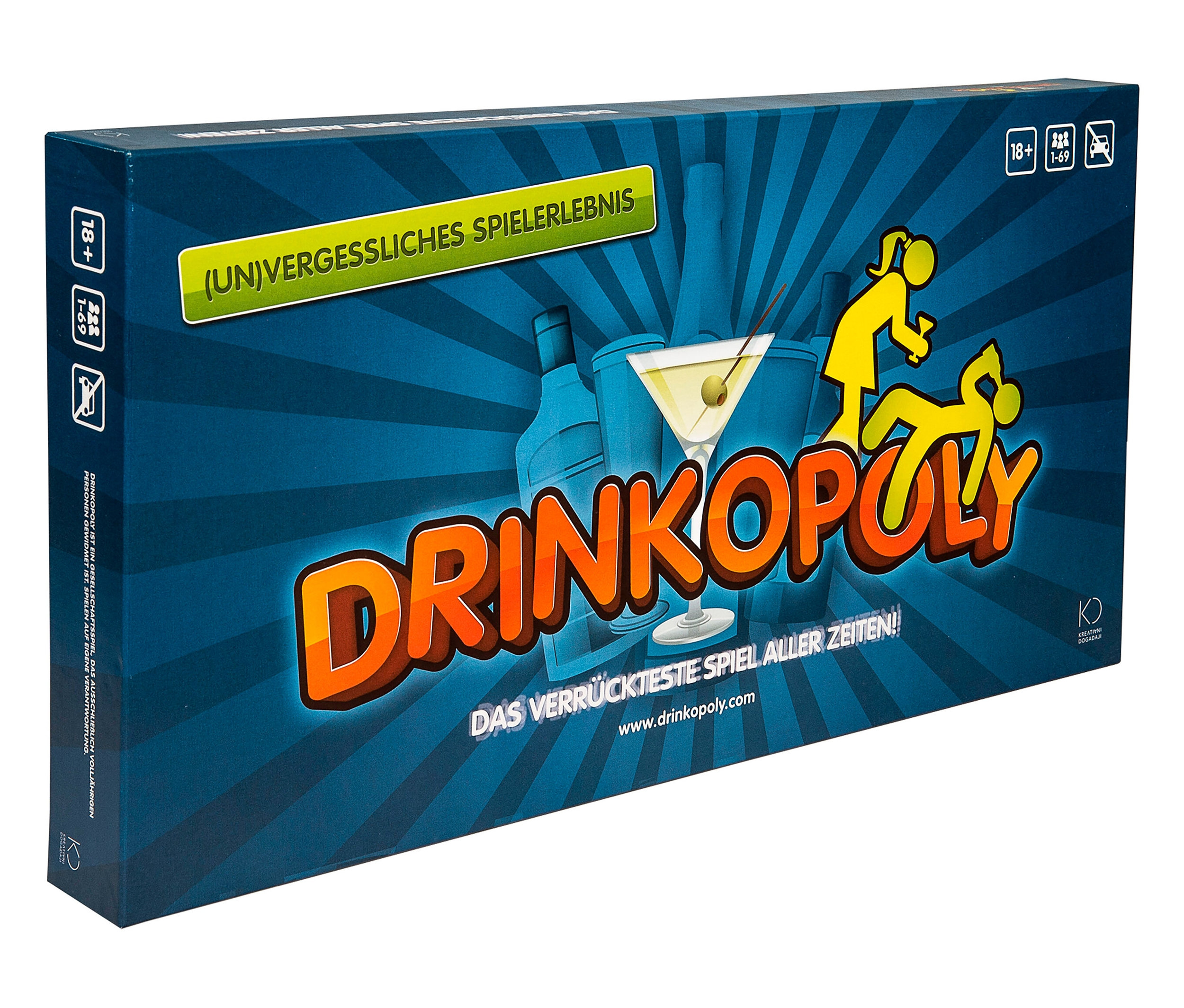 Tchibo - Spiel »Drinkopoly« - Karton / Papier