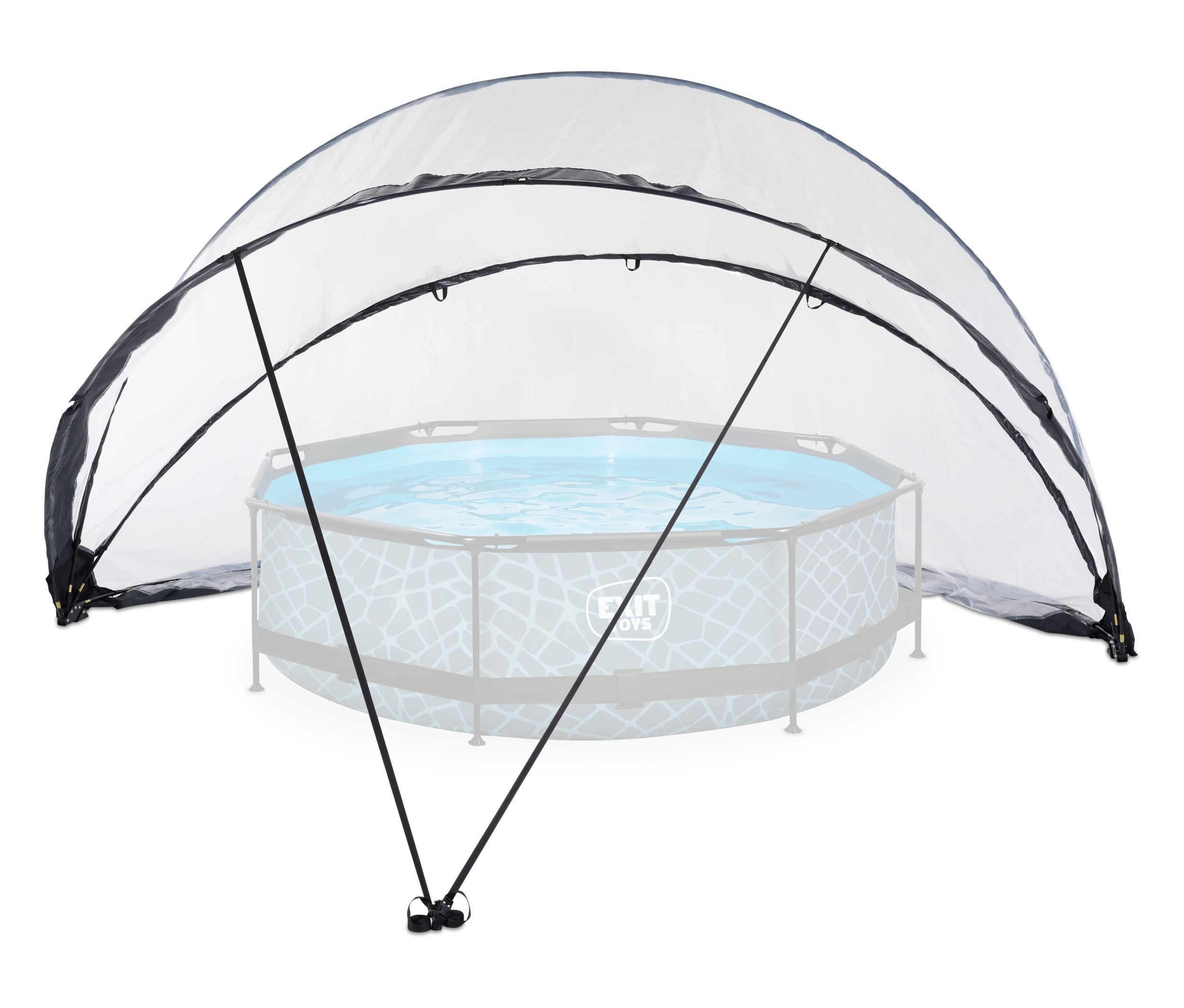 Pool-Boden-Abdeckung »Eco« - transparent - transparent