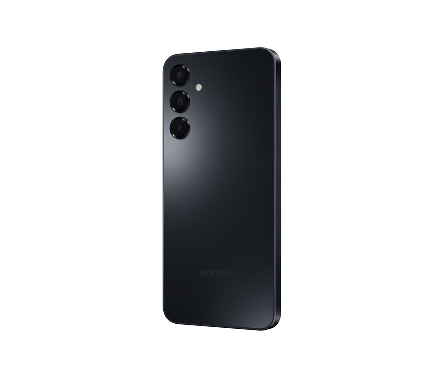 Rückseite eines blau-schwarzen Samsung Galaxy A16 LTE 128GB.