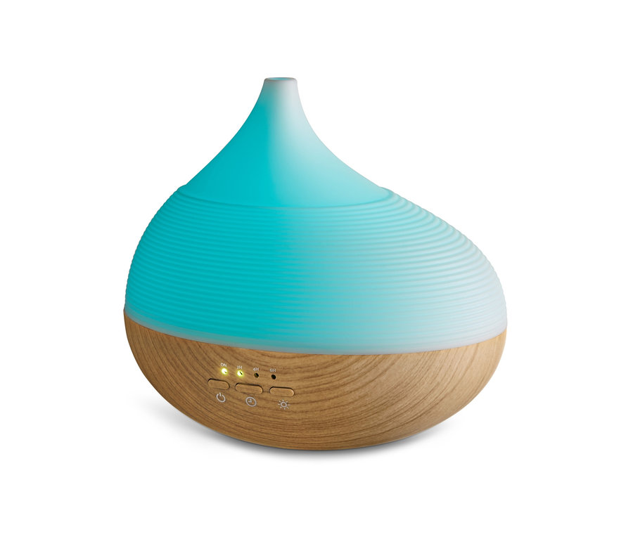 Aromadiffusor mit Wellness-Beleuchtung.