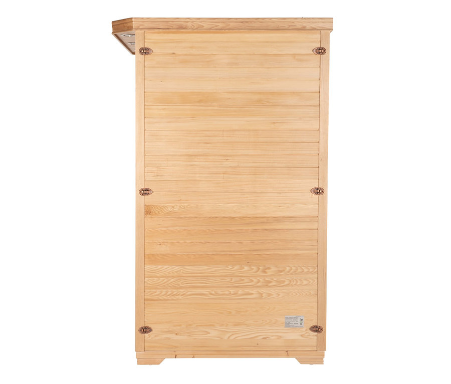 Seitenansicht der Home-Deluxe-Infrarotkabine »REDSUN M«.